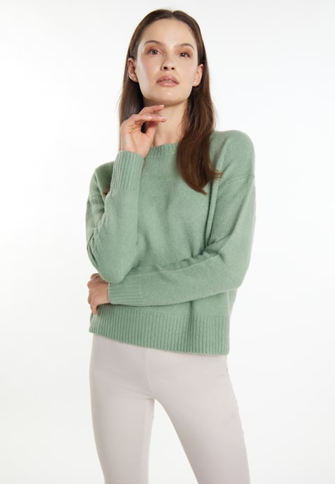 usha Knitted pullover women jade green - Image 3