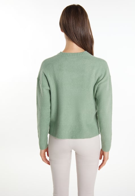 usha Knitted pullover women jade green - Image 4