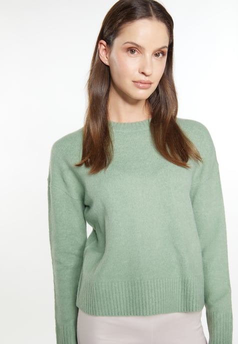 usha Knitted pullover women jade green - Image 5