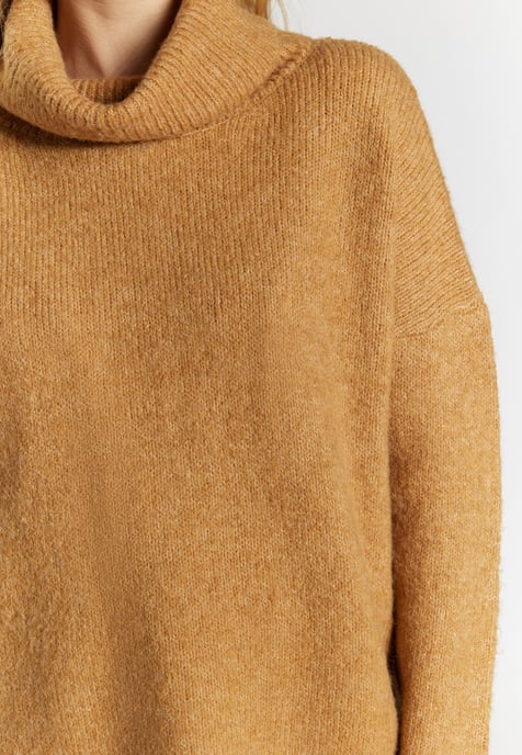 usha Knitted pullover women camel - Image 5