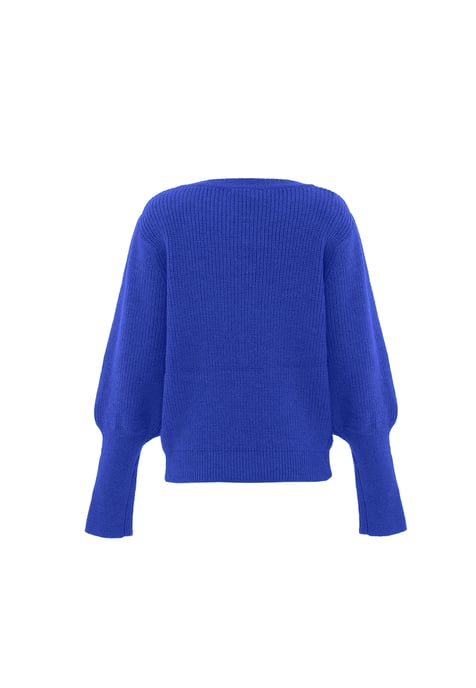 Faina Gebreide trui Dames KONING BLAUW - Image 2