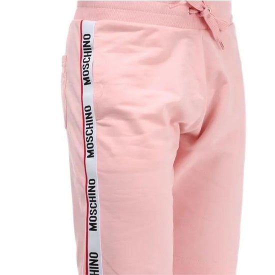 Moschino Dames/Tape Merk Vrijetijdsshort (Roze) - Image 3