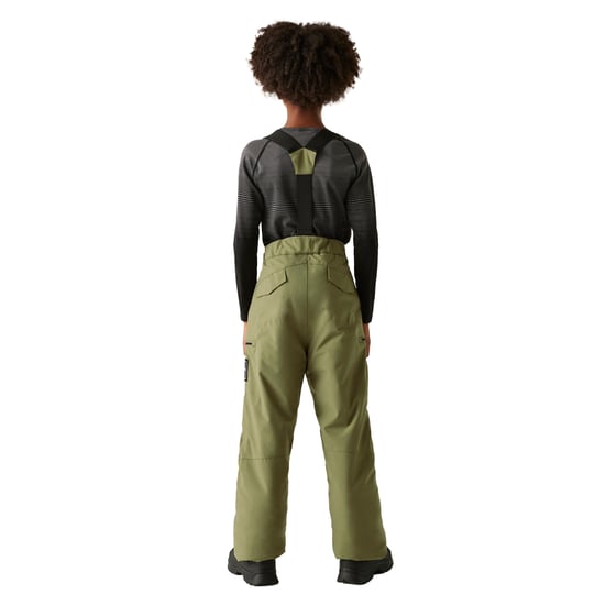 Dare 2B Kinder/Kids Pow II Waterdichte Distressed Skibroek (Martini-olijfje) - Image 2