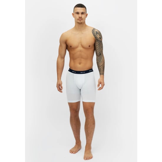 Phil & Co Boxershorts heren met lange pijpen boxer briefs 4-pack wit / grijs - Image 3