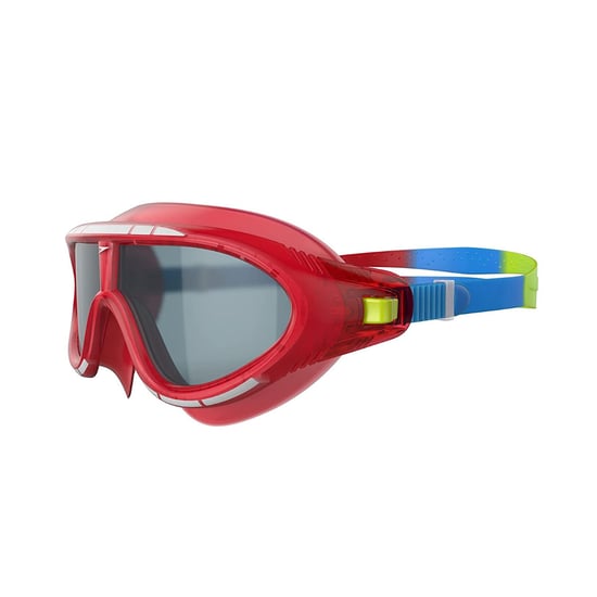 Speedo Kinder/Kinder Rift Smoke Biofuse zwembril (Lavarood/Japanblauw/Groen) - Image 2