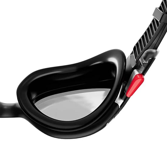 Speedo Heren Biofuse zwembril (Zwart/Wit/Rook) - Image 3