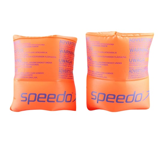 Speedo Kinderen/Kinderen Rollup Zwemarmbanden (Helder oranje/blauw) - Image 1