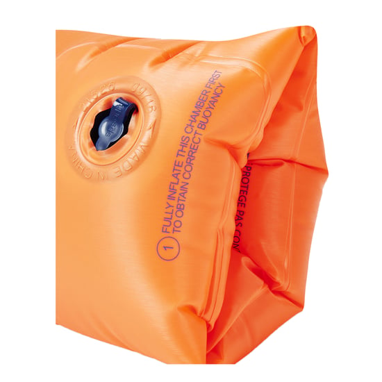 Speedo Kinderen/Kinderen Rollup Zwemarmbanden (Helder oranje/blauw) - Image 2
