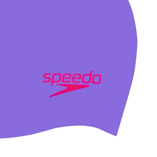 Speedo Silicone badmuts voor kinderen (Paars/Rood) - Image 4