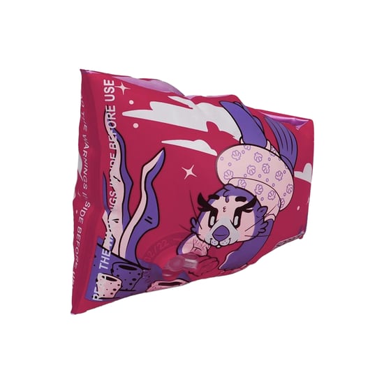 Speedo Kinder/kinder Otter zwembandjes (Roze/paars) - Image 3