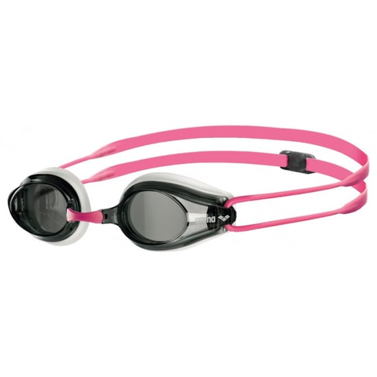 Arena Unisex Tracks Zwembril Volwassenen (Wit/rook/Fuchsia) - Image 2