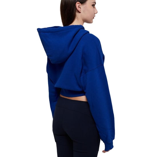 Off-White Dames/Dames Embr Arrow Cropped Hoodie (Blauw) - Image 2