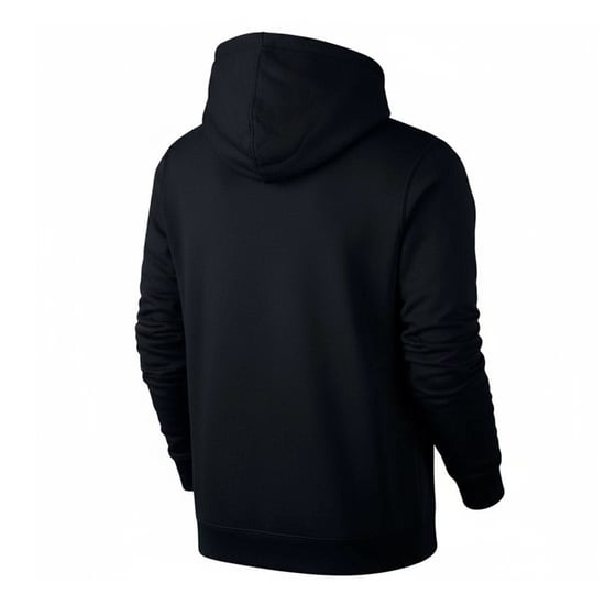 Nike Mens Swoosh Logo Hoodie (Black) - Image 2