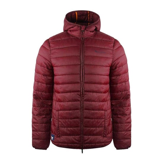 Aquascutum Heren Bordeaux Londen Logo Hooded Jacket (Rood) - Image 1