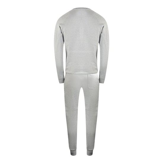 Aquascutum Heren Old School Crew Neck Trainingspak (Grijs) - Image 2