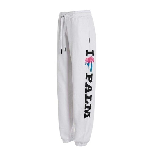 Palm Angels Volwassen uniseks I Love Pa Joggingbroek (Wit) - Image 3