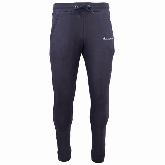 Aquascutum Heren Joggingbroek met logo (Marine, Wit) - Image 1