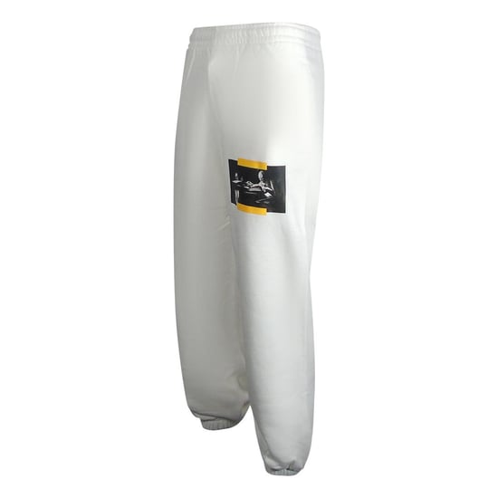 Off-White Heren Caravaggio Logo Joggingbroek (Wit) - Image 2