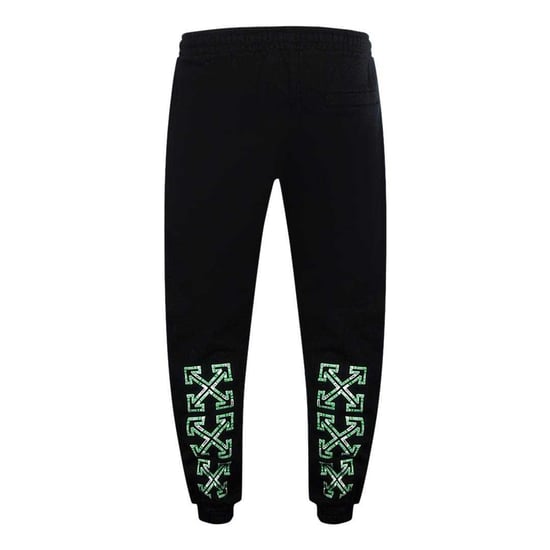 Off White Unisex Arrows Tape Slim Joggingbroek voor volwassenen (Zwart) - Image 2