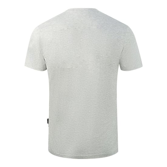 Aquascutum Heren T-shirt met reliëflogo (Grijs) - Image 2