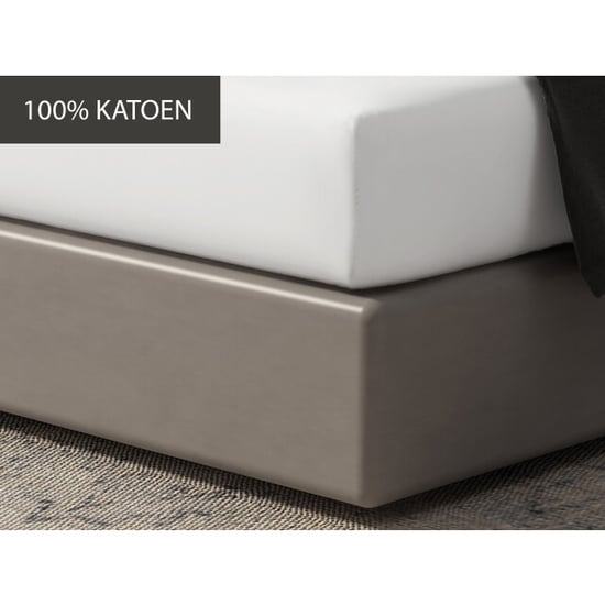 DoubleDry Hoeslaken 100% natuurlijk katoen tweepersoons 160x200 cm zacht & - Image 6