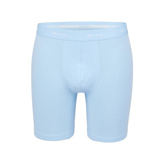 Phil & Co Boxershorts heren met lange pijpen boxer briefs 4-pack blauw / groen - Image 4