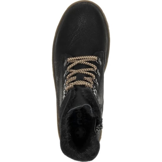 Rieker Kort veterlaarsje y3433-00 black - Image 6