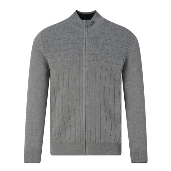 Campbell Vest mid grey melange - Image 1