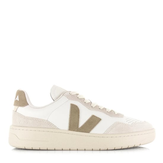 Veja V-90 o.t. leather white taupe lage sneakers unisex - Image 1