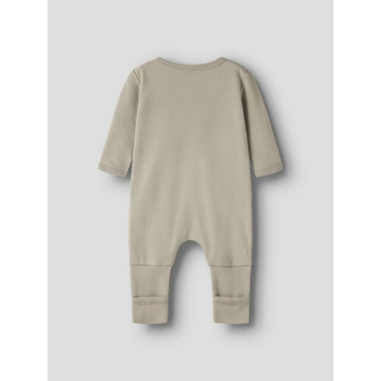 Name It Jongens kinder bodysuit nbmnightsuit 2-pack beige/groen vosprint - Image 2