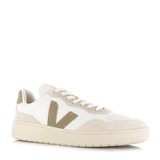 Veja V-90 o.t. leather white taupe lage sneakers unisex - Image 3