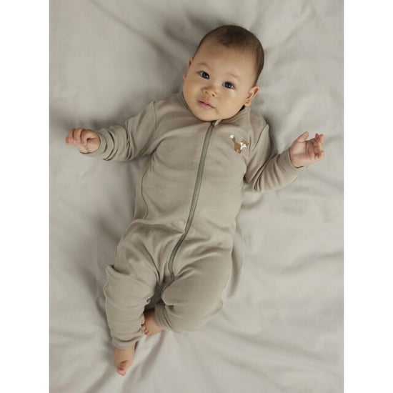 Name It Jongens kinder bodysuit nbmnightsuit 2-pack beige/groen vosprint - Image 6