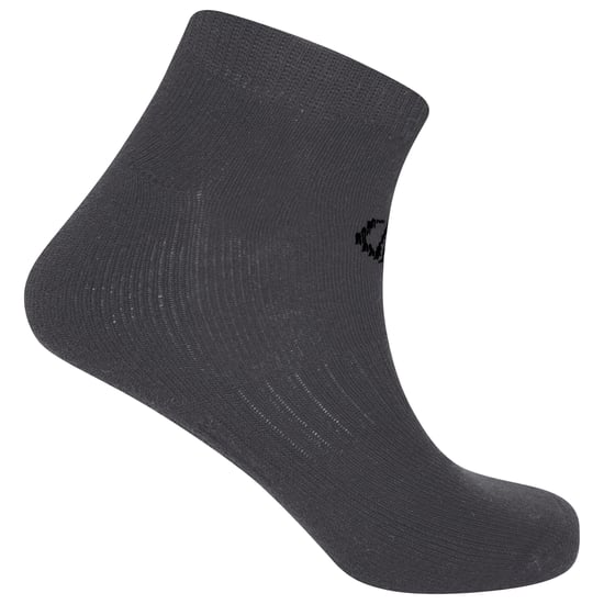 Dare 2B Unisex Essentials enkelsokken voor volwassenen (set van 2 stuks) (Ebbenhoutgrijs) - Image 2