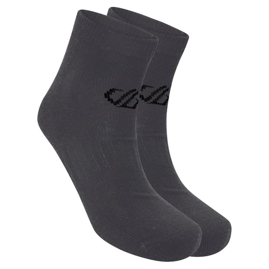 Dare 2B Unisex Essentials enkelsokken voor volwassenen (set van 2 stuks) (Ebbenhoutgrijs) - Image 3