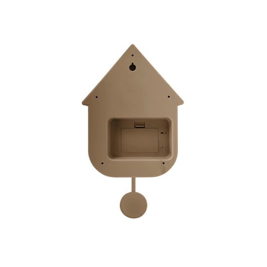 Karlsson wandklok modern cuckoo oro mocha brown - Image 2