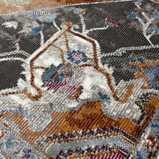 Muratap Picasso castana vintage vloerkleed terra / multi laagpolig- - Image 2