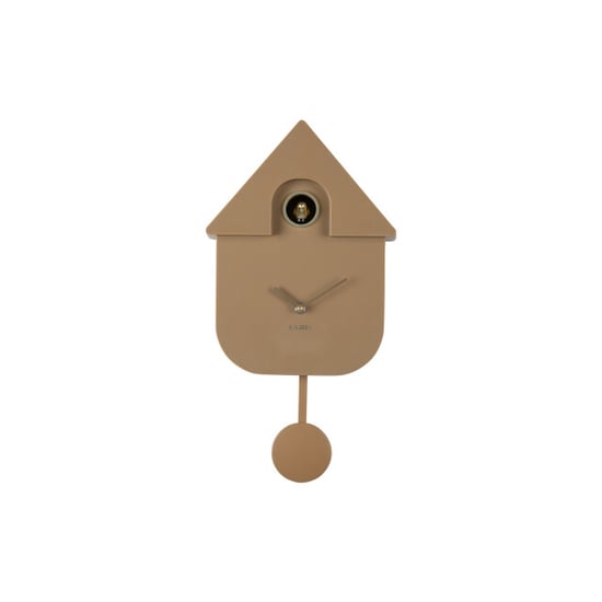 Karlsson wandklok modern cuckoo oro mocha brown - Image 4