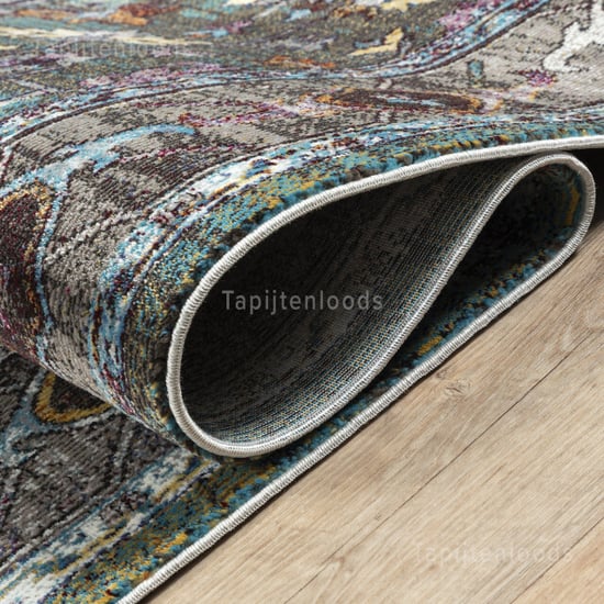 Muratap Picasso pablo vintage vloerkleed groen / multi laagpolig- 140x200 - Image 4