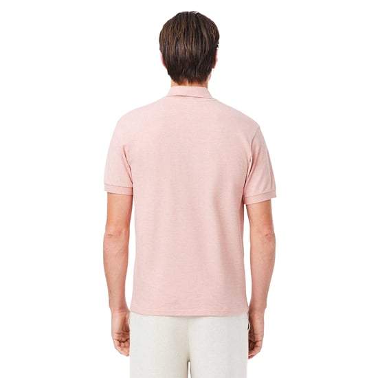 Lacoste Heren L.12.12 Marl Klassiek Poloshirt (Roze) - Image 2