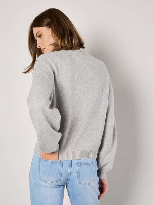 Apricot Gem Embellished Jumper - Image 2