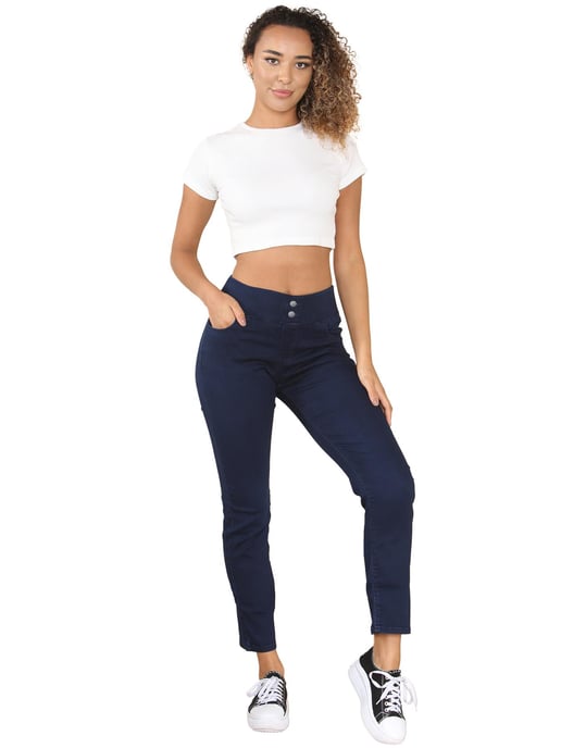 Enzo | Dames Jeans met Brede Taille - Image 4