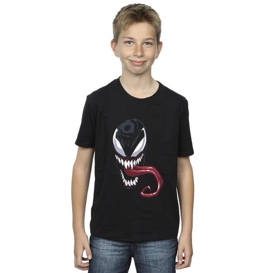 Marvel Jongens Venom Gezicht T-Shirt (Zwart) - Image 2