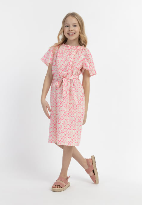 IZIA Zomerjurk Meisje neonroze - Image 2