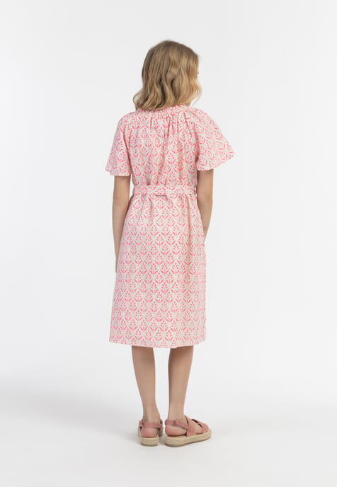 IZIA Zomerjurk Meisje neonroze - Image 3