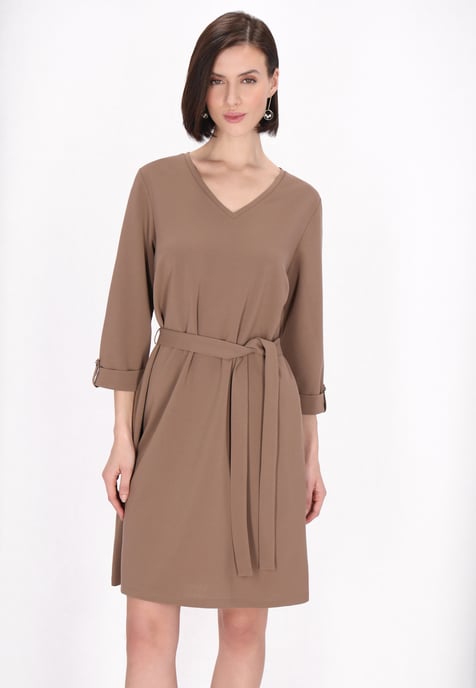 usha jurk vrouwen beige - Image 3
