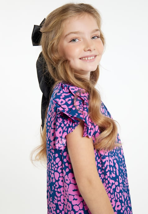 Faina Jurk meisjes (kinderen) Roze Marine - Image 5