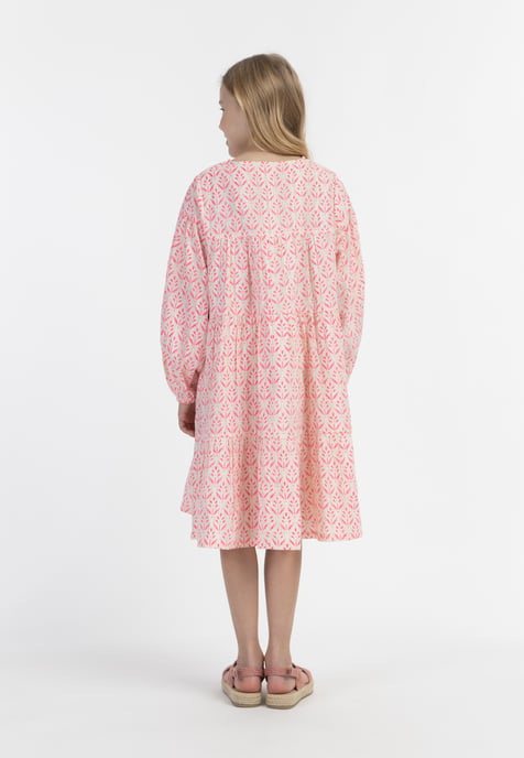 IZIA Zomerjurk Meisje neonroze - Image 3