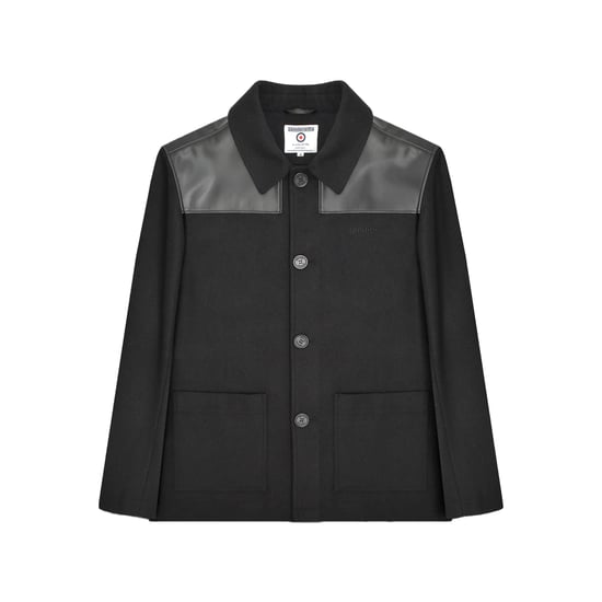 Lambretta Heren Donkey Jacket (Zwart) - Image 1