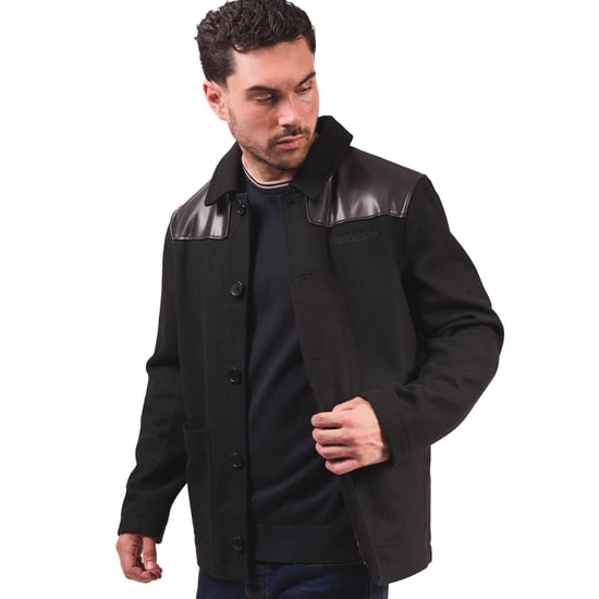 Lambretta Heren Donkey Jacket (Zwart) - Image 5