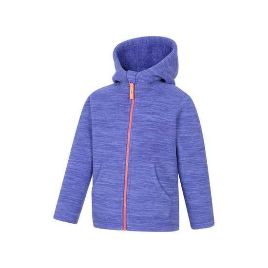Mountain Warehouse Kinder/Kids Snowdonia II Borg gevoerde Hoodie (Paars) - Image 3